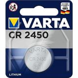 Varta CR2450 3 Volt Lityum Pil Tekli 1,2 V Yok Tek Kullanımlık Alkalin Piller 0850 0004