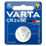 Varta CR2450 3V Lithium Tekli Paket Pil