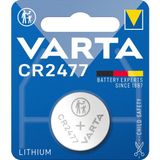 Varta CR2477 Lityum Düğme Pil 3V 10.5 gr Uzaktan Kumanda ve Akıllı Cihazlar İçin Güvenilir Güç