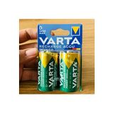 VARTA D BÜYÜK BOY KALIN TOMBUL 3000mAH Büyük Boy 2li Paket Şarjlı Pil AM1, E95