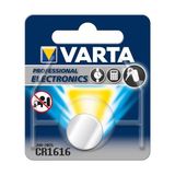Varta Düğme Pil CR1616 3V 1 Adet Tek Kullanımlık Lityum Pil Yüksek Performans 6616101401