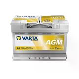 Varta Dynamic A7 Start-Stop Agm 12 V 70 Ah 760 A Akü - 2025