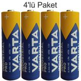 Varta Endüstriyel Pro AA 4006 Kalem Pil 4 lü Paket