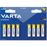 Varta Energy 4103 AAA Alkalin İnce Kalem Pil 8'li