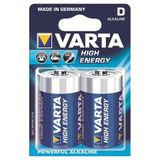 Varta High Energy D - 2'li Alkalin Büyük Pil