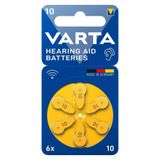 Varta İşitme Cihazı Pili No: 10 6'lı