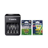 Varta Lcd Plug 4lü Şarj Cihazı 2*800 Aaa + 2*2100 Aa Şarj Edilebilir Pil