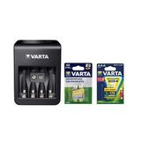 Varta Lcd Plug 4lü Şarj Cihazı 2*800 Aaa + 2*2700 Aa Şarj Edilebilir Pil