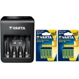 Varta LCD Plug+ Plus Şarj Cihazı + 8*800 Mah Aaa Şarjlı Pil