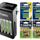 Varta Lcd Plug Plus Şarj Cihazı +8x2100 Mah Aa + 8x800 Mah Aaa Şarjlı Pil