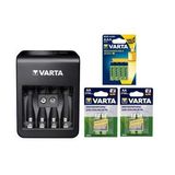 Varta Lcd Plug Şarj Cihazı + 4*2700 Mah Aa + 4*800 Mah Aaa Şarjlı Pil