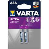 Varta Lithium AAA 2'li Blister Kalem Pil
