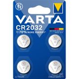 Varta Lityum Düğme Pil Cr2032 3v 4 Lü Paket