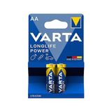 Varta Long Life Power 2 Adet AA Kalın Pil