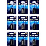 Varta Long Power Alkalin 9 V Pil 9'lu