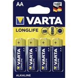 Varta Longlife Aa Alkalin Pil 4'lü - 1 Adet