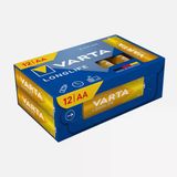 Varta Longlife Aa Cube 12 Alkain Pil (6'Li Paket)