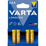 Varta Longlıfe Alkalın İnce Pil 4 Aaa