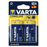 Varta Longlife D Alkalin Pil