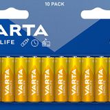 Varta Longlıfe Extra Alkalin Aa Kalem Pil 10'lu Promosyon Paket