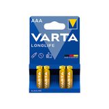 Varta Longlife İnce Pil AAA Varta Longlife İnce Pil AAA 4'lü