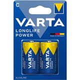 VARTA Longlife Power 2 C ORTA Alkalin Pil 2 Lİ