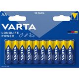 Varta Longlife Power AA Kalem Pil 10'lu Paket (Alkalin) 2 ADET