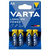 Varta Longlife Power Aa Kalem Pil 4'Lü Paket (Alkalin) 3 Adet