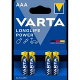 Varta Longlife Power Aaa 0623 Kalem Pil 4 Lü Paket