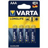 Varta Longlıfe Power Alkalin Aaa Ince Kalem Pil (4lü Paket Fiyatı) - 4 Adet
