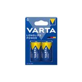 Varta Longlife Power Alkalin Orta Pil - C - 2'Li