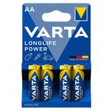 Varta Longlife Power Alkaline AA 1.5 Volt 4 Adet Kalem Pil
