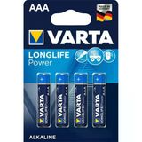 Varta Longlife Power İnce Pil 4'Lü