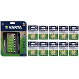 Varta Multi Plus 8li Şarj Cihazı + 20*2700 mAh AA Şarjlı Pil