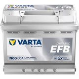 Varta N60 12V 60 Ah 640A Dynamıc Slı Start-Stop Efb Akü (Üretim Yılı: 2026)