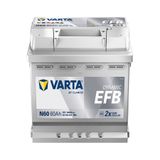 Varta N60 EFB 60Ah 640A Start Stop Akü 12V – Yeni Seri - Üretim Tarihi: 2026 Yılının 2.Çeyreği