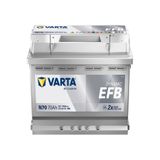 Varta N70 EFB 70Ah 760A Start Stop Akü 12V – Yeni Seri - Üretim Tarihi: 2026 Yılının 2. Çeyreği