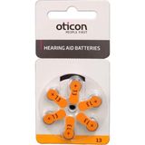 Varta Oticon No:13 Işitme Cihazı Pili 60 Pil 1,5 V Saat Pili Uzun Ömürlü 10 Paket