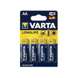 Varta Pil Kalem Kalın Longlife Alkalin Aa 4'Lü