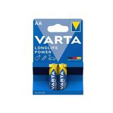 Varta Pil Longlife Power Alkaline 1.5V Aa Mignon 2 Li