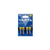 Varta Pil Longlife Power Alkaline 1.5v Aa Mignon 4 Lü
