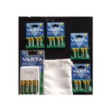 Varta Plug (Beyaz) Şarj Cihazı+20X2100Mah Aa Şarj Edilebilir Kalem Pil+Saklama Kılıfı