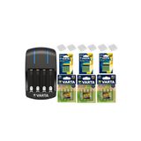 Varta Plug Şarj Cihazı 12x2100 Mah Aa ve 12x800 Mah Aaa Şarjlı Pil