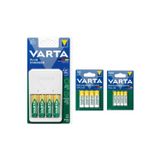 Varta Plug Şarj Cihazı 2100 Mah Şarjlı Aa Kalem Pil 800 Mah Aaa Ince Pil