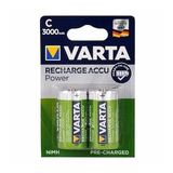 Varta Power Accu Ready 2 Use 3000 mAh Şarj Edilebilir C Size Orta Boy Pil 2'li