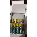 Varta Promo Set 8 Adet 2100 Aa Şarj Edilebilir Kalem Pil+Ikea Stenkol Otomatik Şarj Cihazı+Kılıf