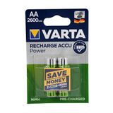 Varta Rechargeable Accu Ready 2 Use AA 2600mAh Kalem Pil Şarj Edilmiş Kullanıma Hazır 2'li