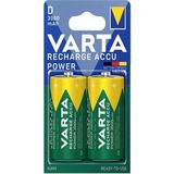 Varta Şarj Edilebilir 56720 3000MAH D Şarj Edilebilir Büyük Pil 2'li Paket-Erpilsan