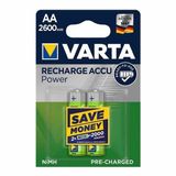 Varta Şarj Edilebilir Kalem Pil 2'li AA 2600mAh