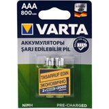Varta Şarjlı 800 Mah İnce Pil 2'li